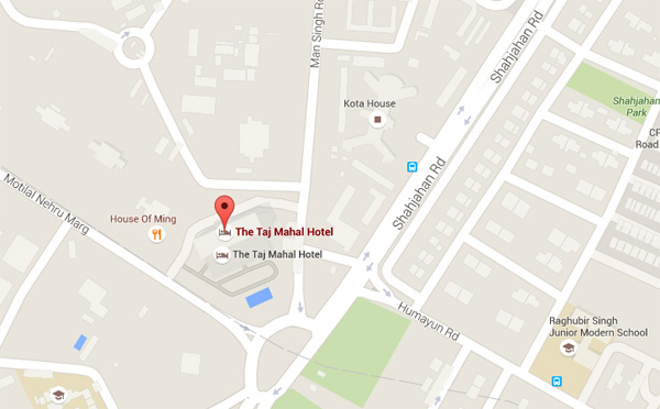 The Taj Mahal Hotel, Mansingh Road, New Delhi